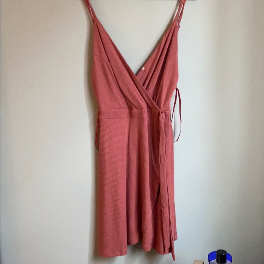 Coral dress